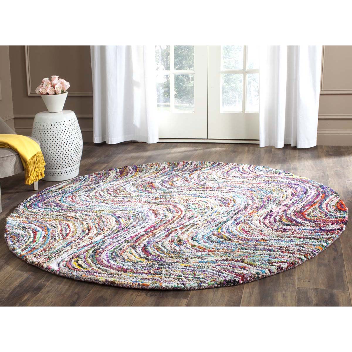 Safavieh Nantucket 511 Rug, NAN511 - Beige / Green