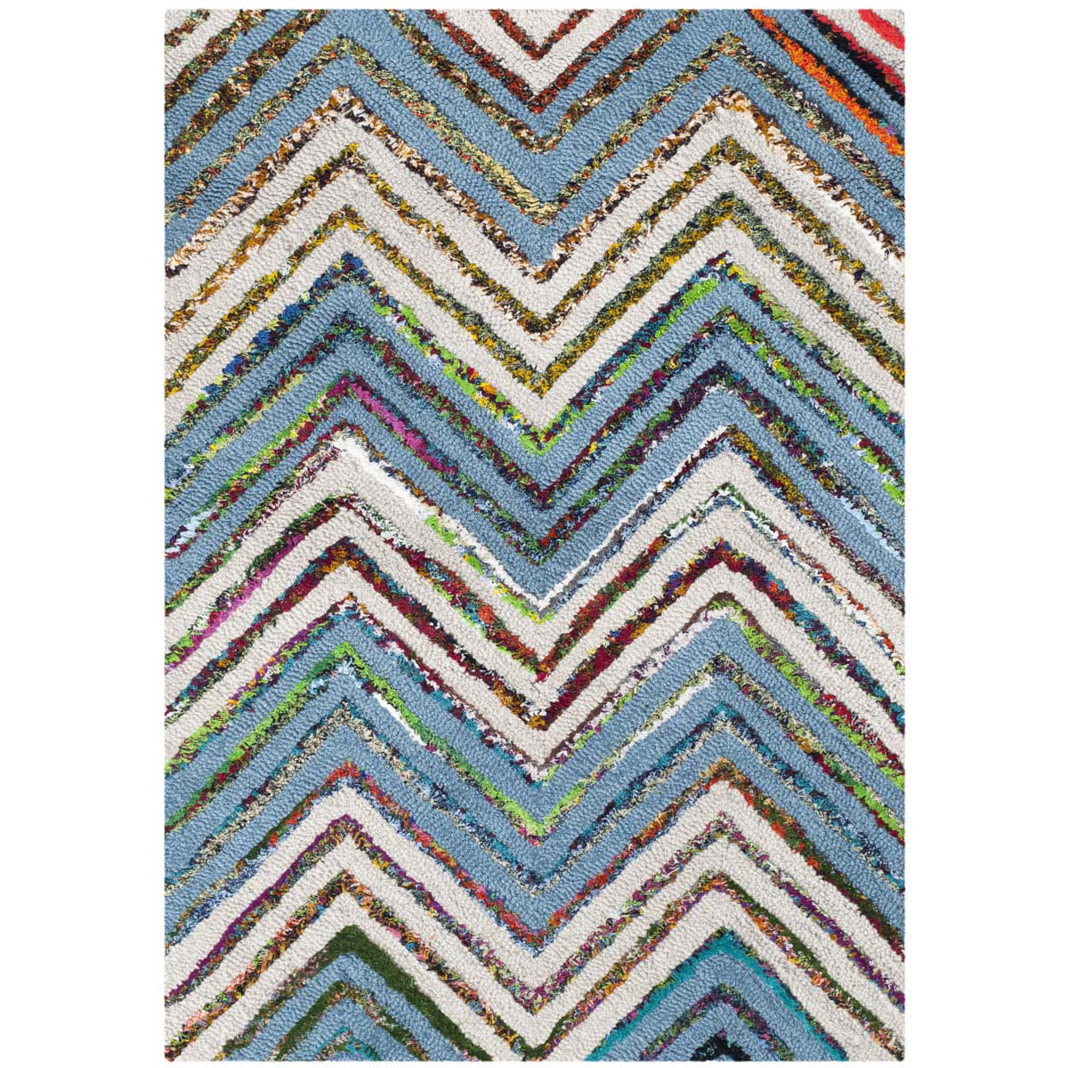 Safavieh Nantucket 601 Rug, NAN601 - Beige / Blue