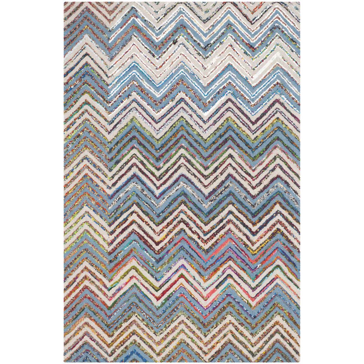 Safavieh Nantucket 601 Rug, NAN601 - Beige / Blue