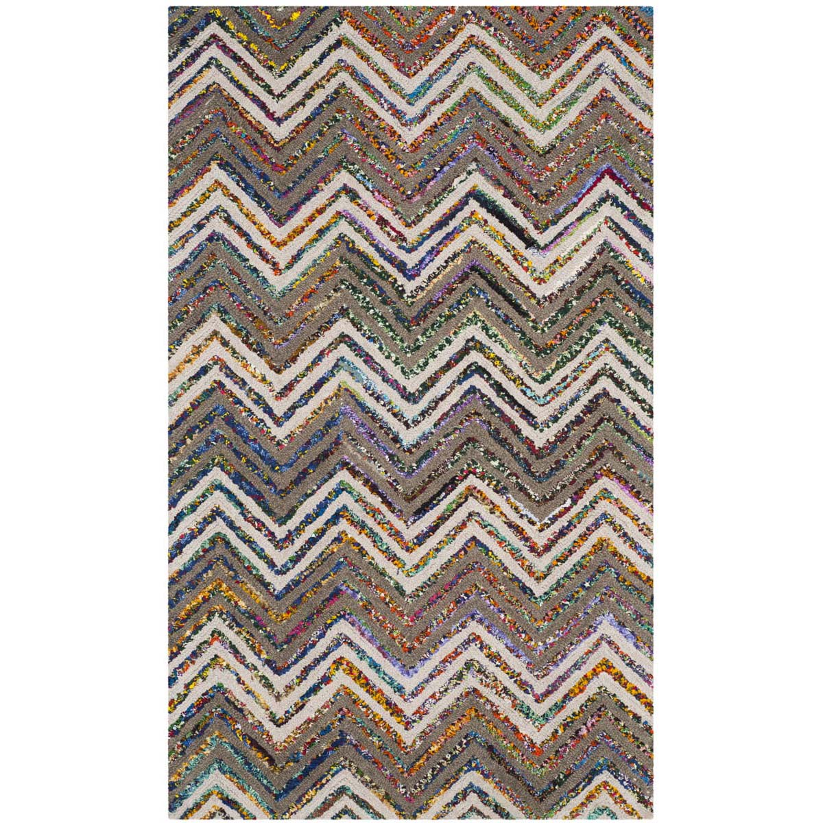 Safavieh Nantucket 601 Rug, NAN601 - Beige / Grey