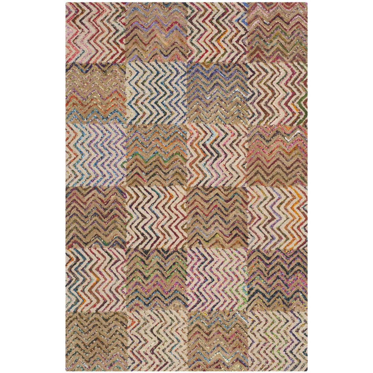 Safavieh Nantucket 602 Rug, NAN602 - Beige / Brown