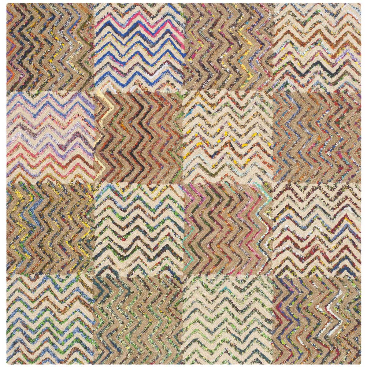 Safavieh Nantucket 602 Rug, NAN602 - Beige / Brown