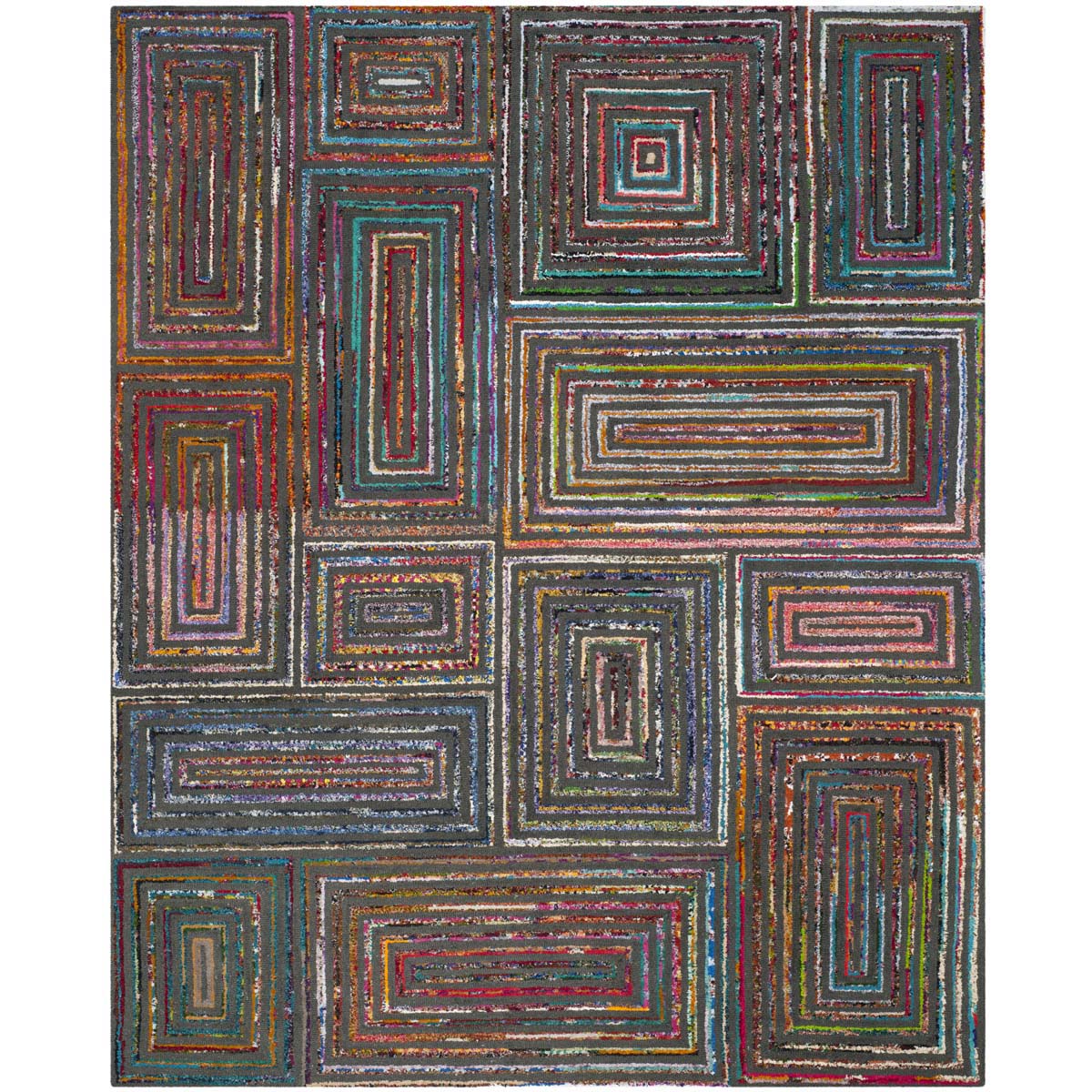 Safavieh Nantucket 609 Rug, NAN609 - Charcoal