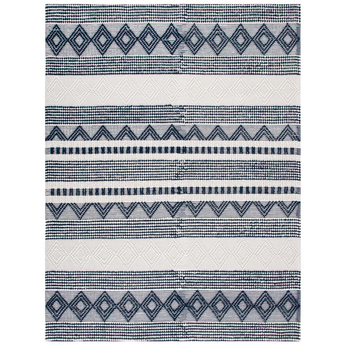 Safavieh Natura 102 Rug, NAT102 - Navy / Ivory