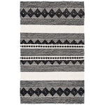 Safavieh Natura 102 Rug, NAT102 - Black / Ivory