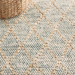 Safavieh Natura 223 Rug, NAT223 - TEAL / NATURAL