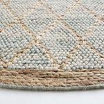 Safavieh Natura 223 Rug, NAT223 - TEAL / NATURAL