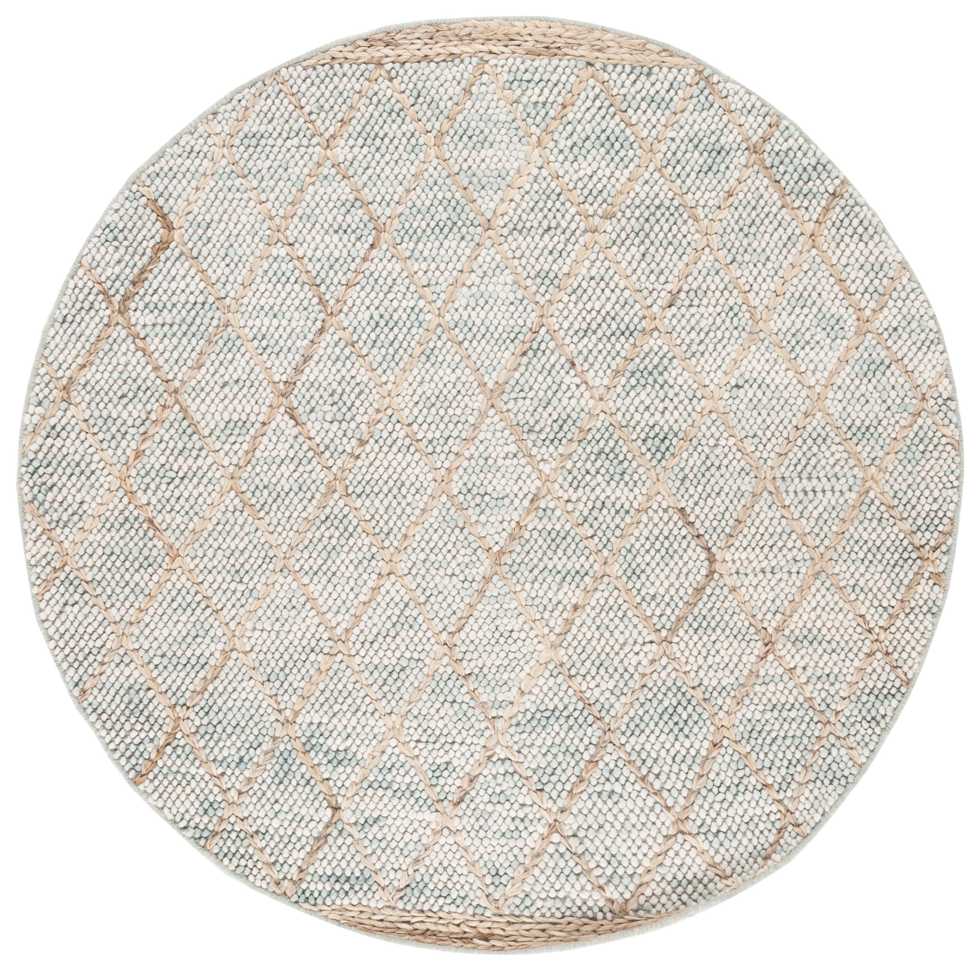 Safavieh Natura 223 Rug, NAT223 - TEAL / NATURAL