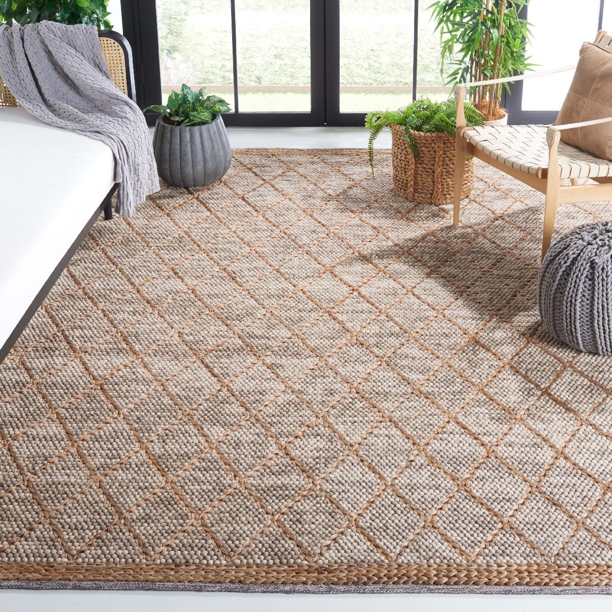 Safavieh Natura 223 Rug, NAT223 - BROWN / NATURAL