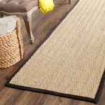 Safavieh Natural Fiber 15C Rug, NF115C - Natural / Black