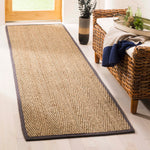 Safavieh Natural Fiber 15Q Rug, NF115Q - Natural / Dark Grey