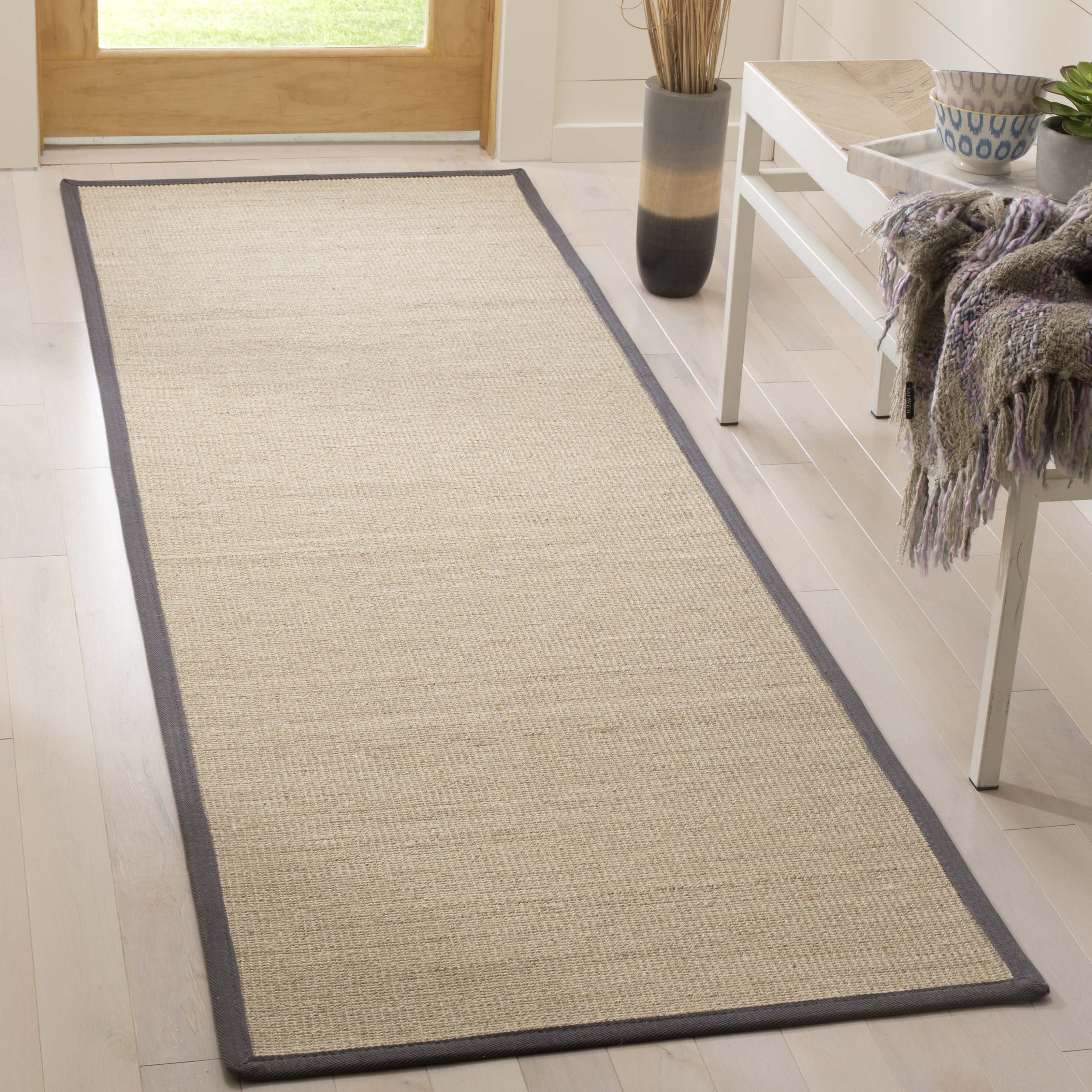 Safavieh Natural Fiber 31B Rug, NF131B - Natural / Dark Grey