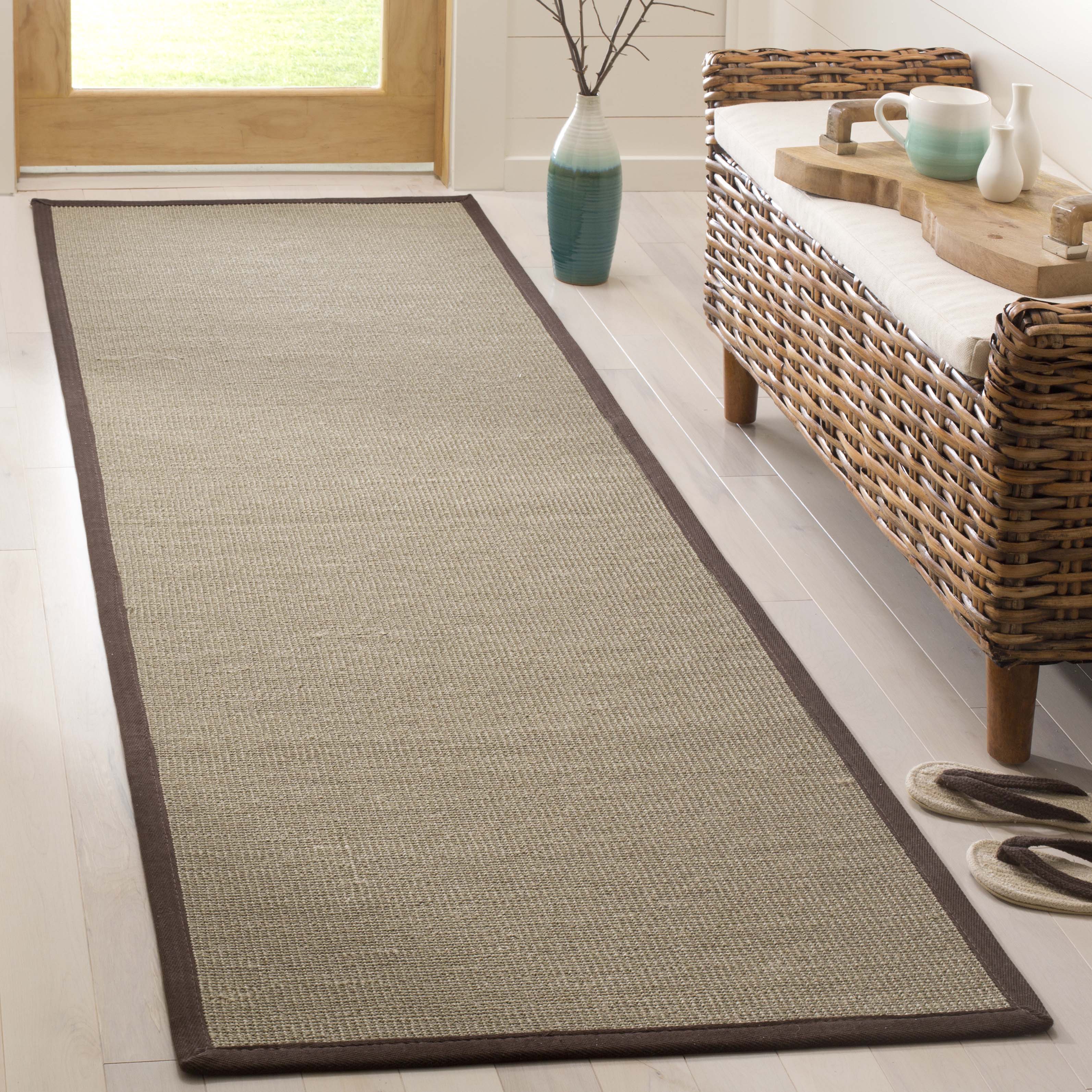 Safavieh Natural Fiber 31F Rug, NF131F - Sage / Brown