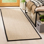 Safavieh Natural Fiber 43A Rug, NF143A - Marble / Black