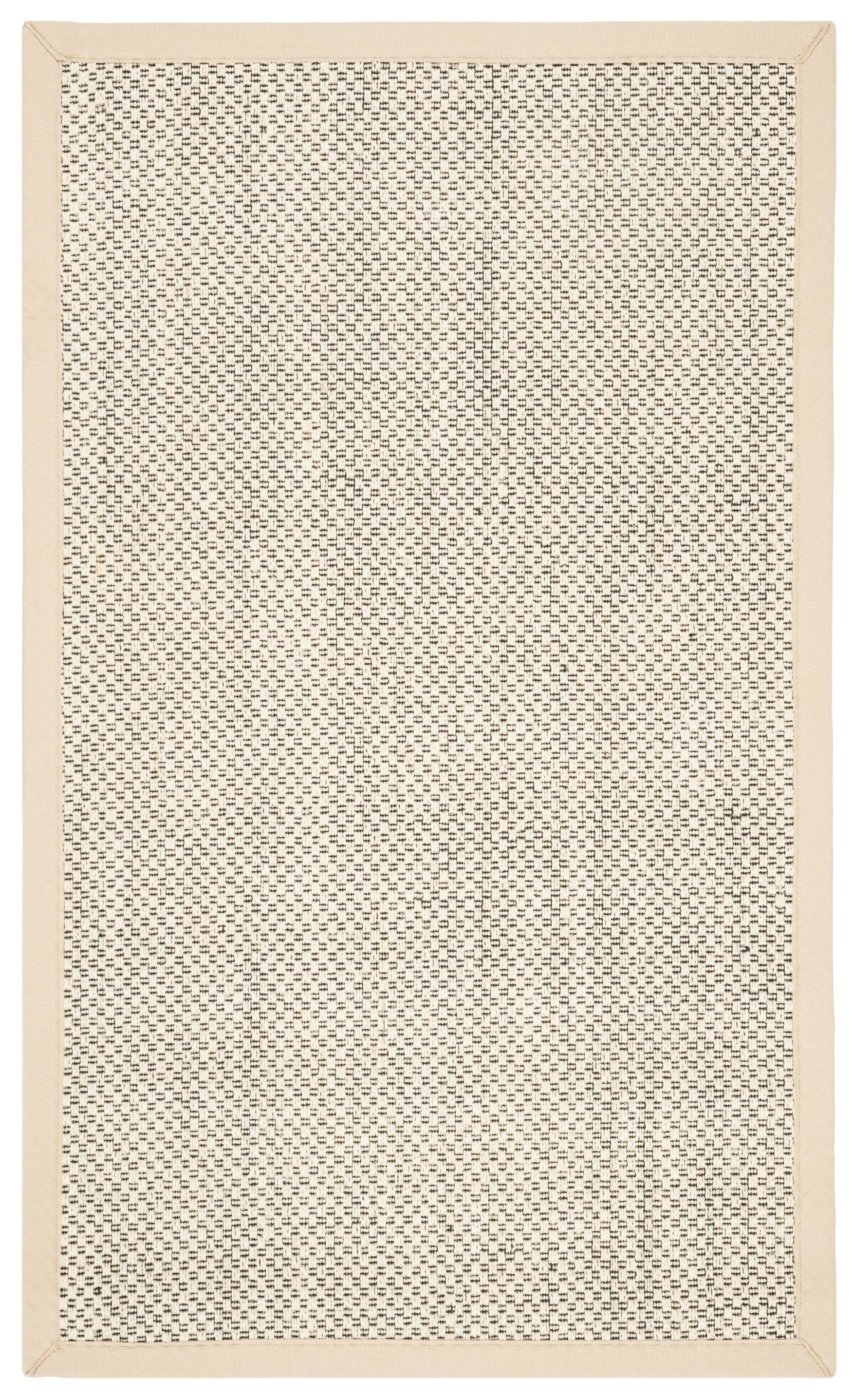 Safavieh Natural Fiber 50B Rug, NF150B - Black / Ivory