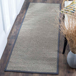 Safavieh Natural Fiber 51A Rug, NF151A - Natural / Dark Grey