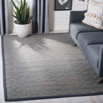 Safavieh Natural Fiber 51A Rug, NF151A - Natural / Dark Grey