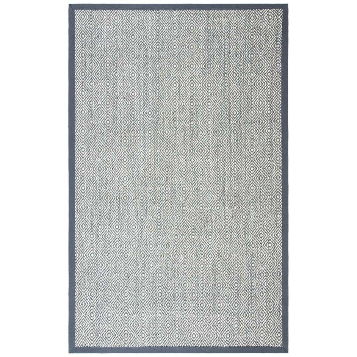 Safavieh Natural Fiber 51A Rug, NF151A - Natural / Dark Grey