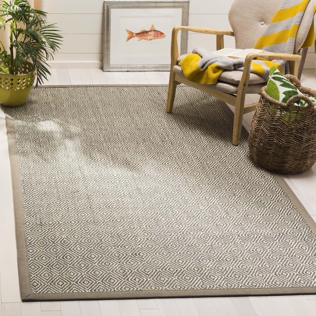 Safavieh Natural Fiber 51C Rug, NF151C - Natural / Taupe