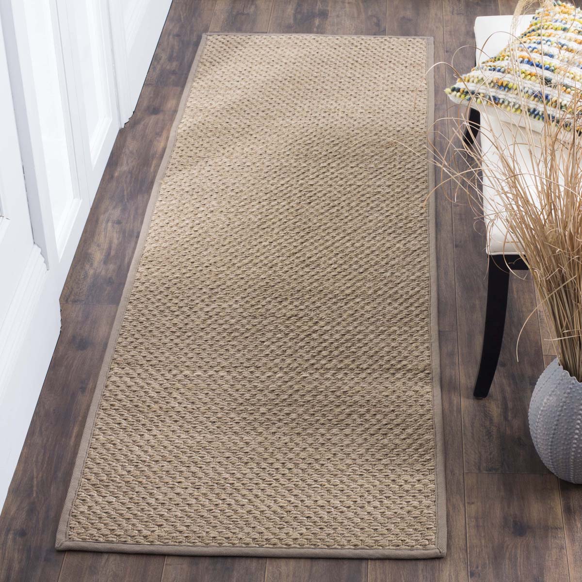 Safavieh Natural Fiber 53A Rug, NF153A - Natural / Grey