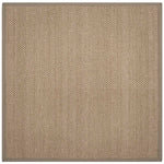 Safavieh Natural Fiber 53A Rug, NF153A - Natural / Grey