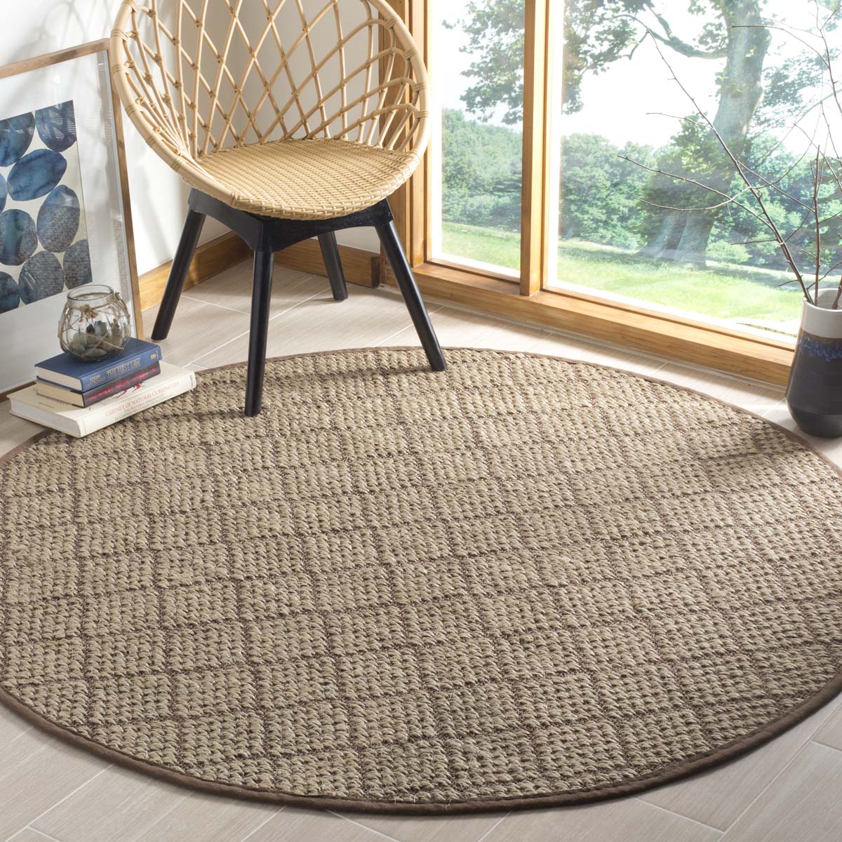 Safavieh Natural Fiber 55A Rug, NF155A - Natural / Brown