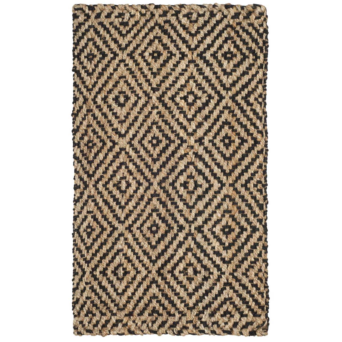 Safavieh Natural Fiber 81C Rug, NF181C - Natural / Black