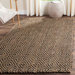 Safavieh Natural Fiber 81C Rug, NF181C - Natural / Black