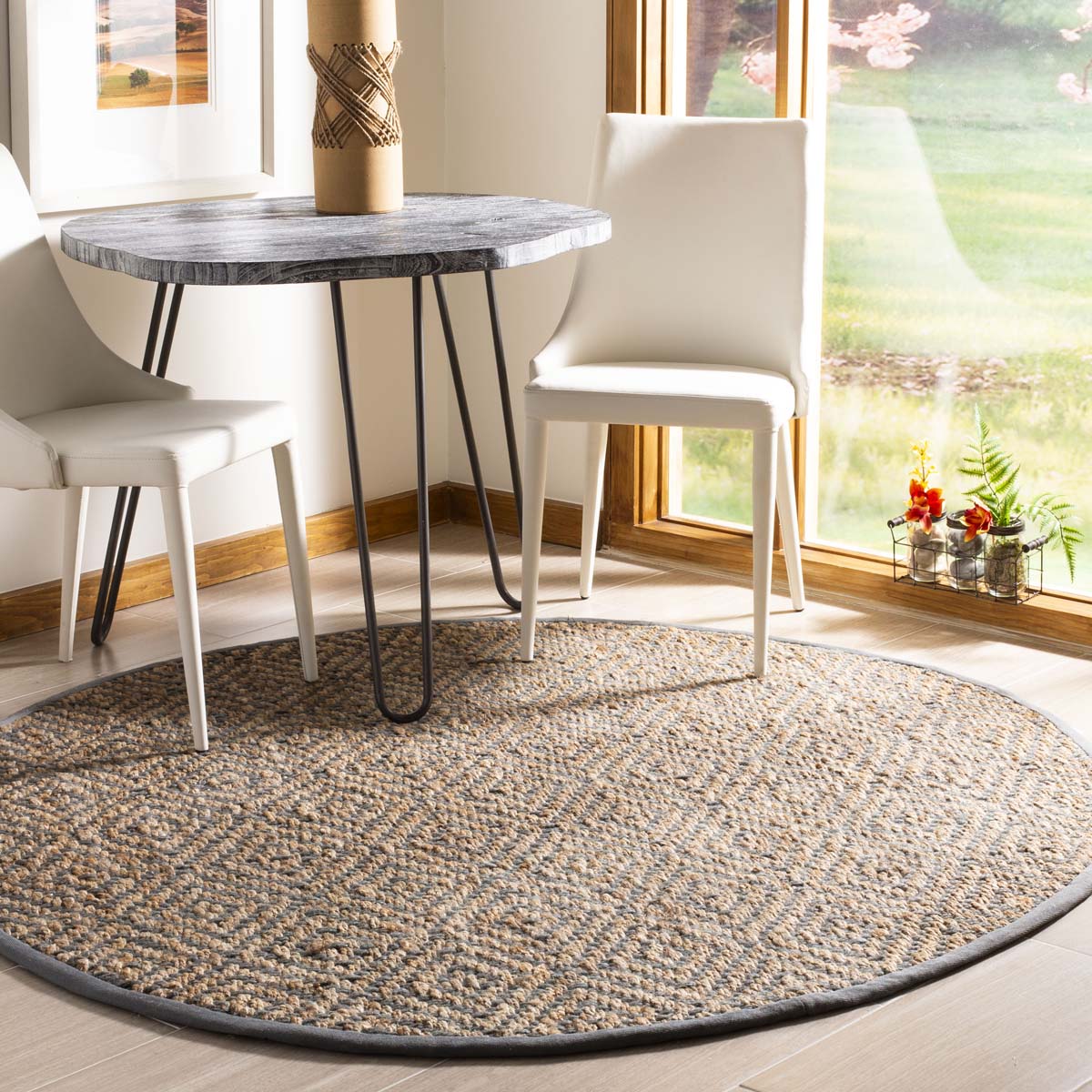 Safavieh Natural Fiber 81D Rug, NF181D - Natural / Grey