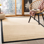 Safavieh Natural Fiber 441 Rug, NF441 - Maize / Black