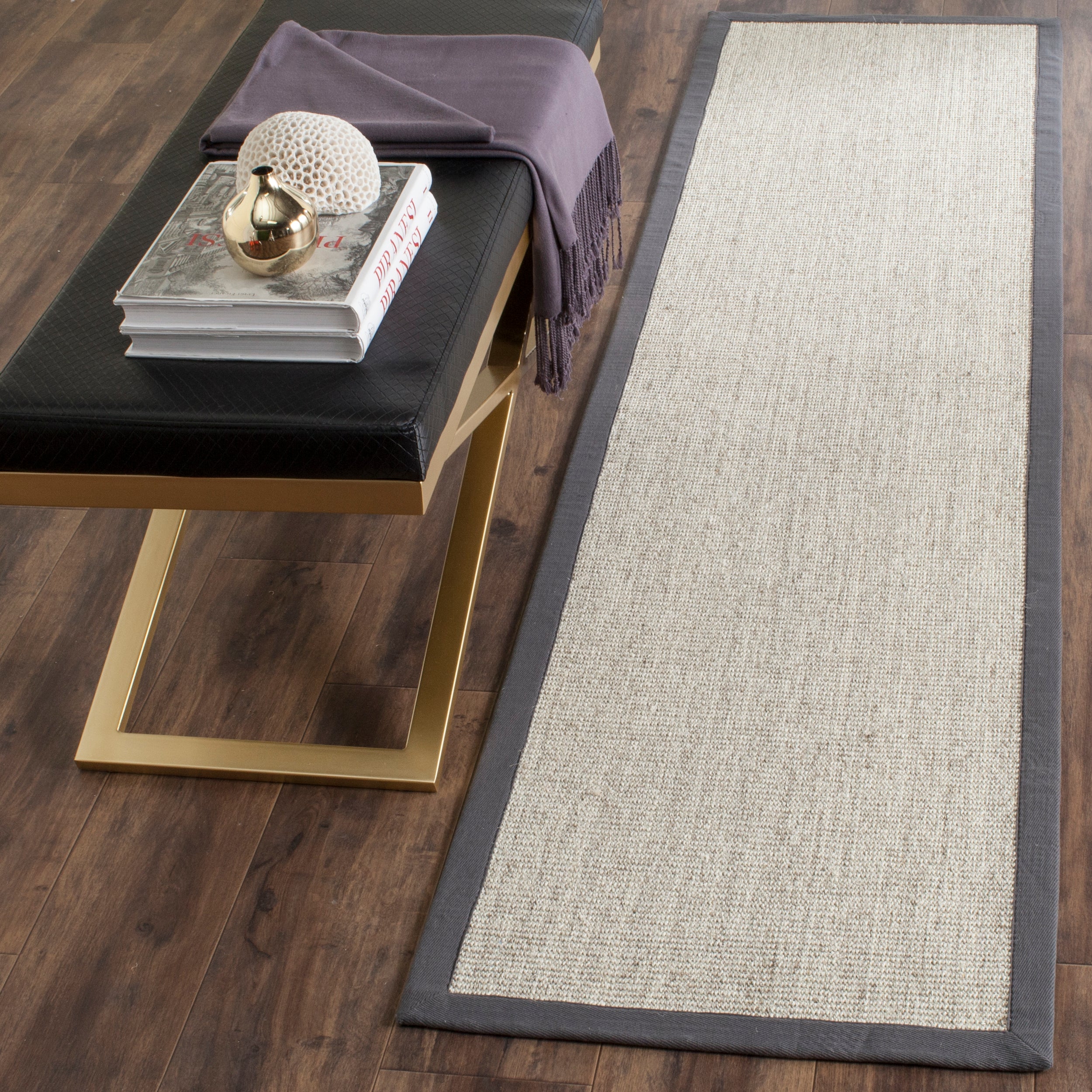 Safavieh Natural Fiber 441 Rug, NF441 - Marble / Grey