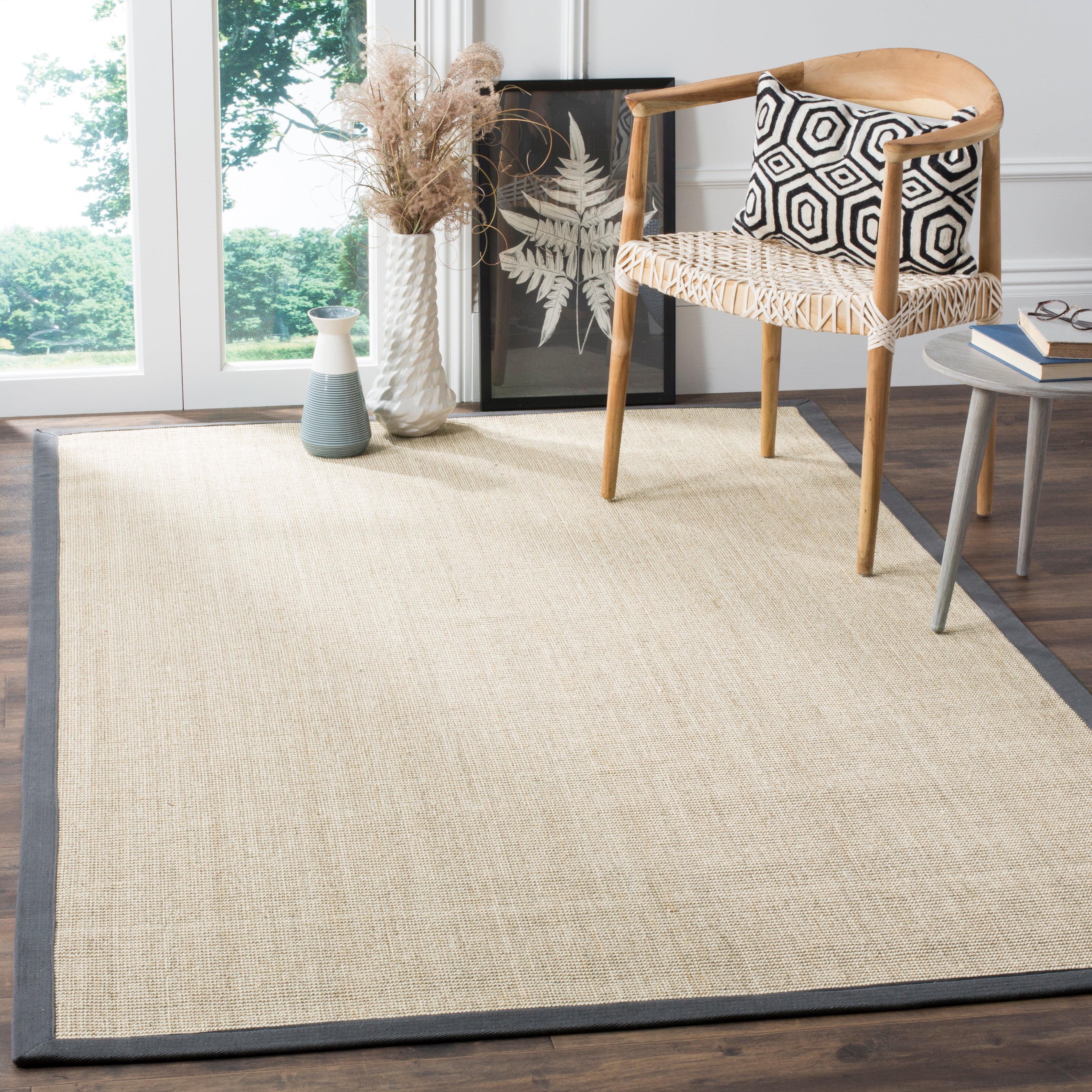 Safavieh Natural Fiber 441 Rug, NF441 - Marble / Grey