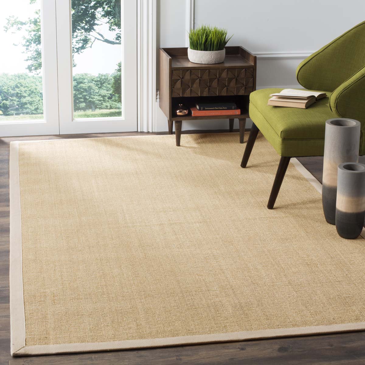 Safavieh Natural Fiber 441 Rug, NF441 - Maize / Wheat