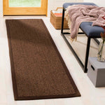 Safavieh Natural Fiber 25D Rug, NF525D - Chocolate