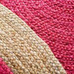 Safavieh Natural Fiber 01 Rug, NF801 - Fuchsia / Natural