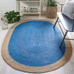 Safavieh Natural Fiber 01 Rug, NF801 - Royal Blue / Natural