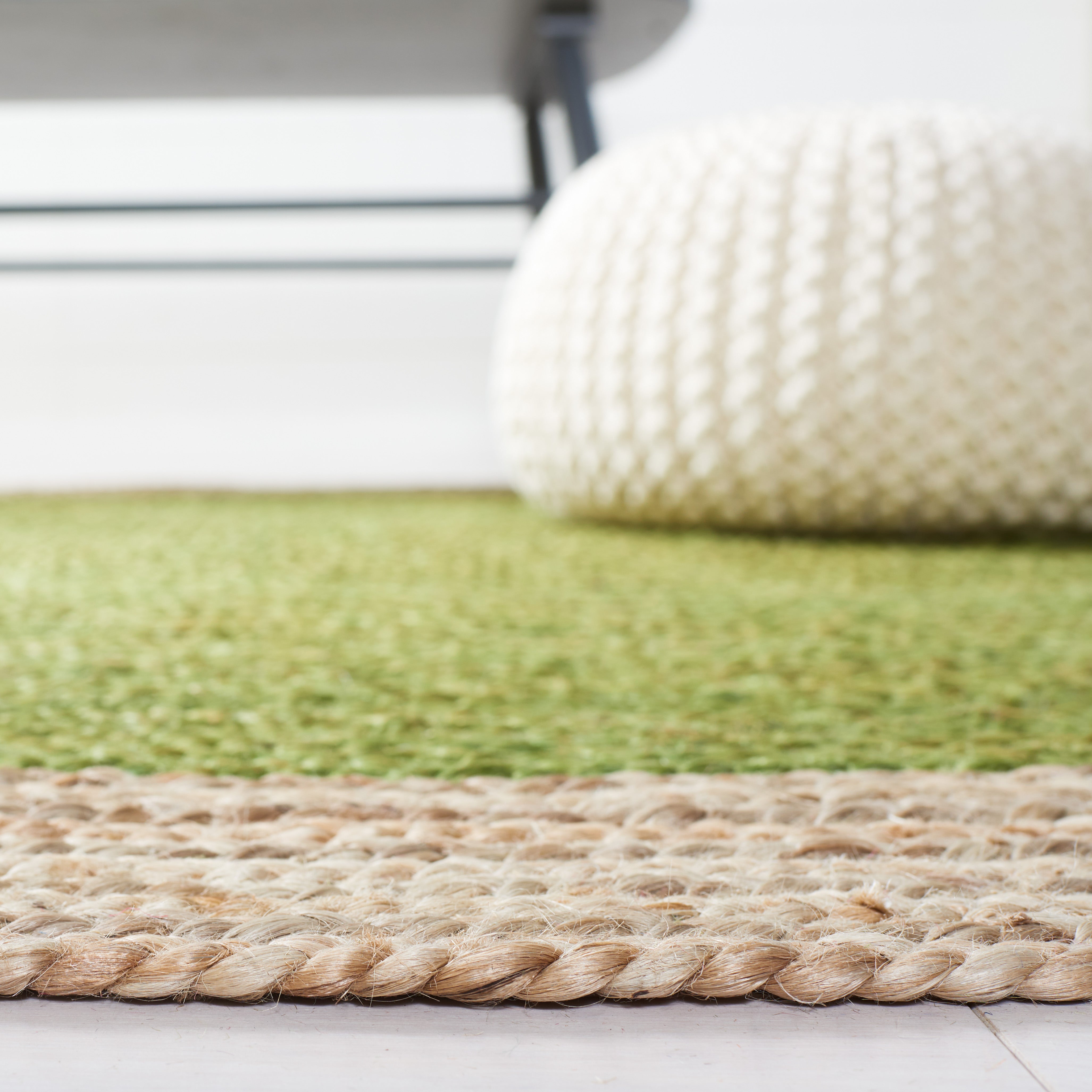 Safavieh Natural Fiber 01 Rug, NF801 - Green / Natural