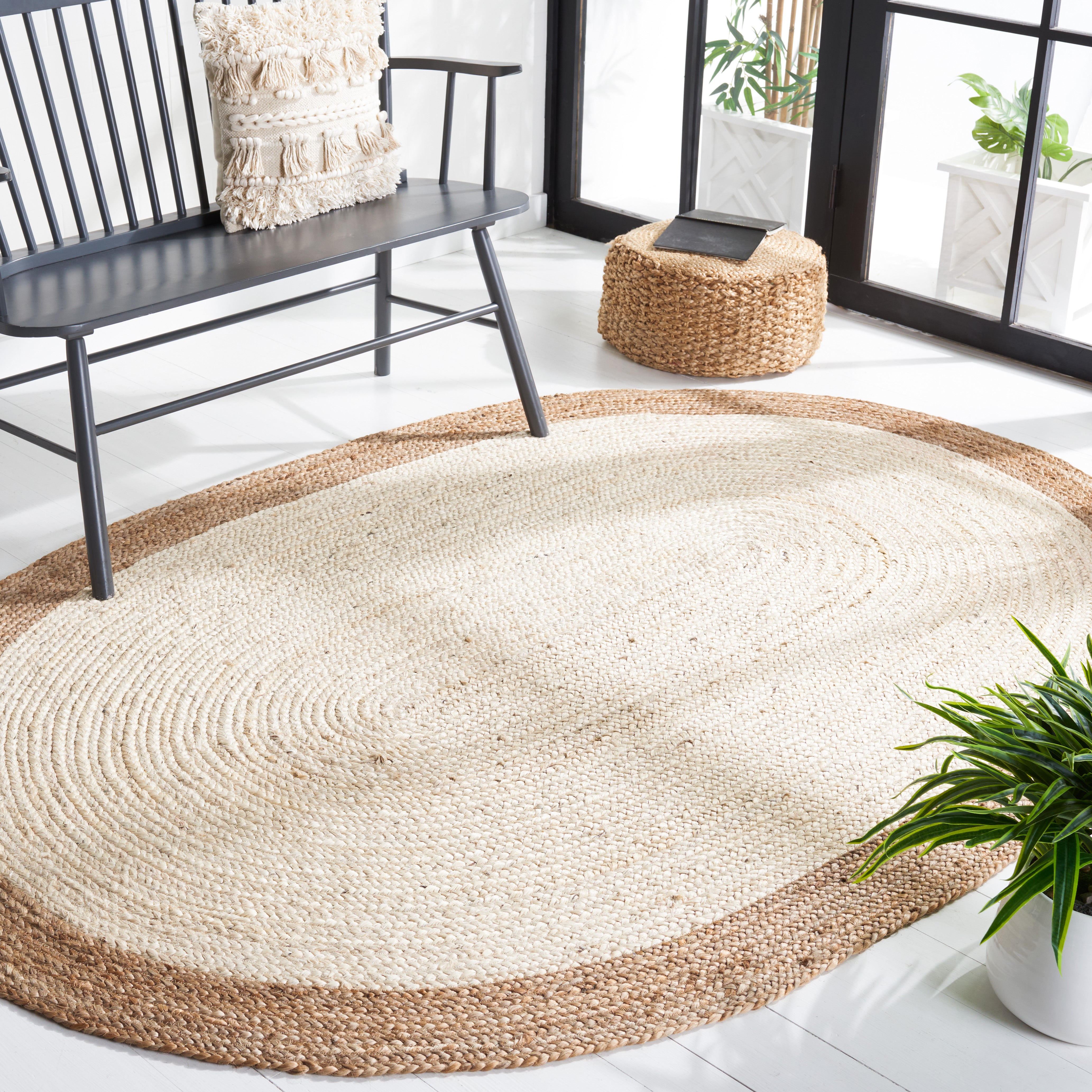 Safavieh Natural Fiber 01 Rug, NF801 - Ivory / Natural