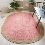 Safavieh Natural Fiber 01 Rug, NF801 - Pink / Natural