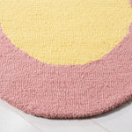 Safavieh Novelty 608 Rug, NOV608 - Pink / Yellow