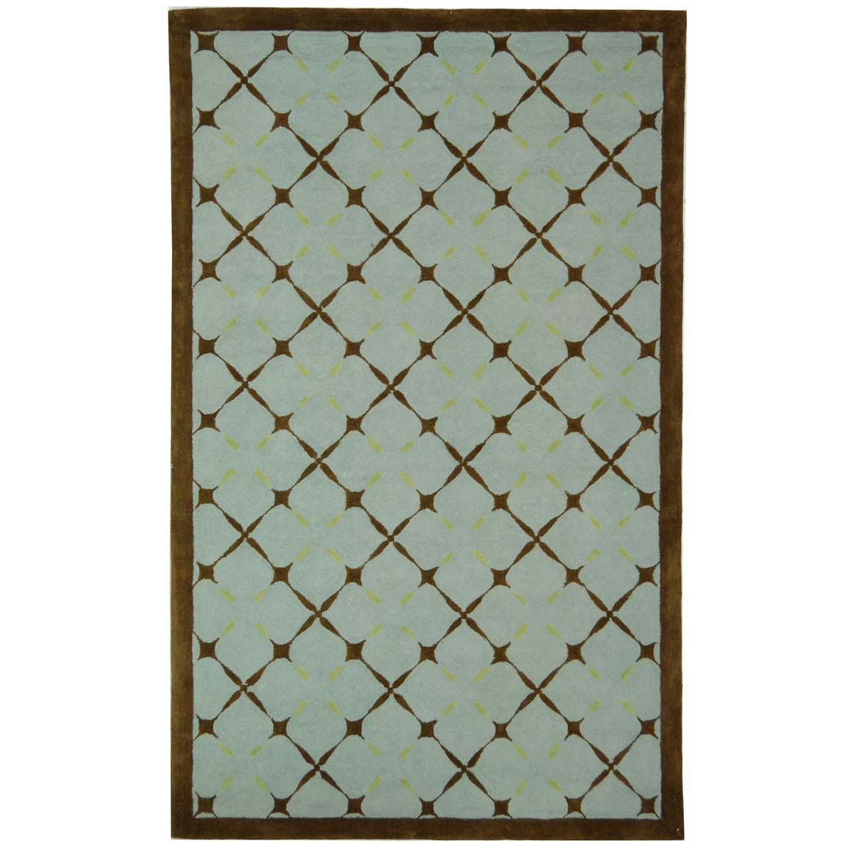 Safavieh Newport 421 Rug, NPT421 - Blue / Brown