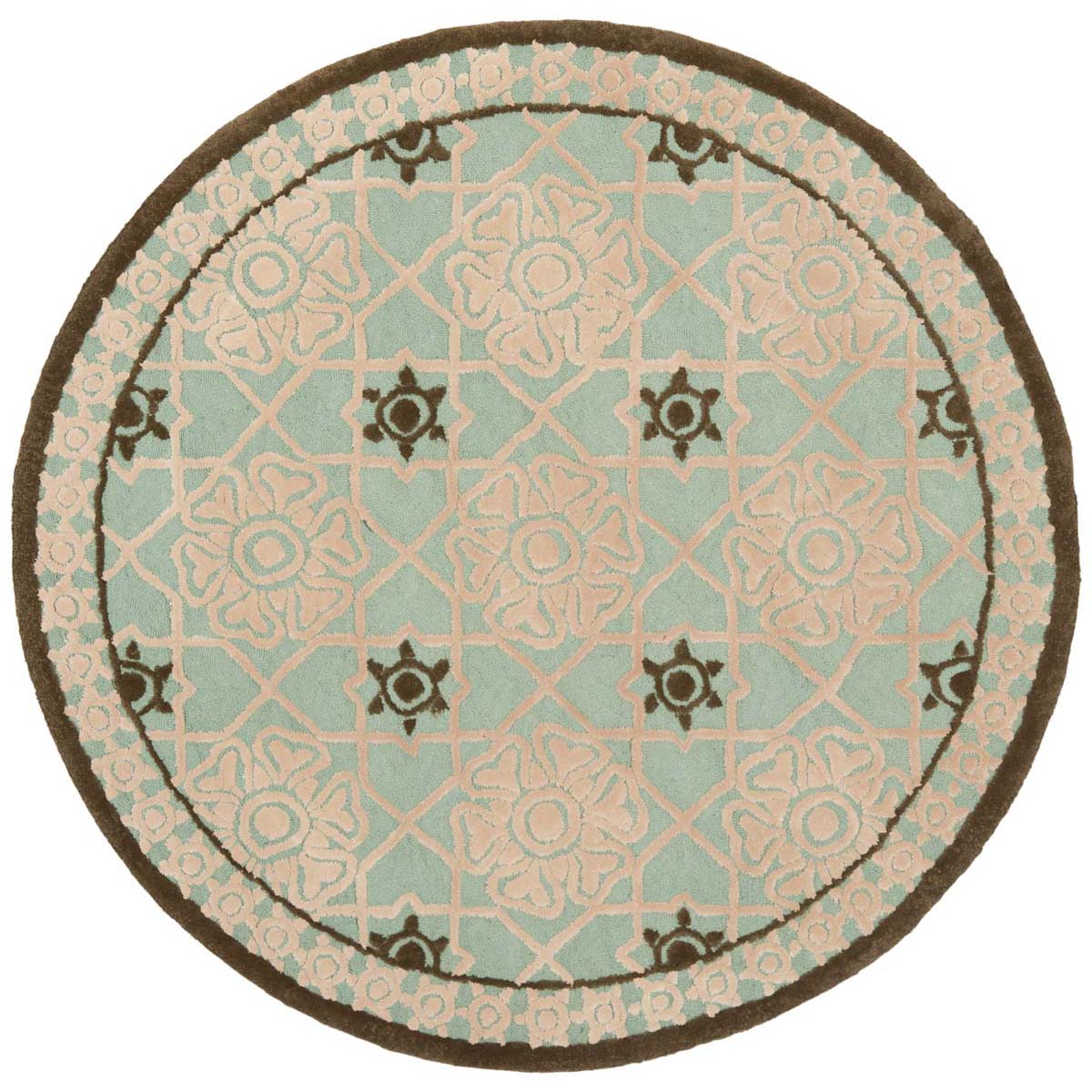 Safavieh Newport 423 Rug, NPT423 - Teal / Ivory