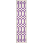 Safavieh Newport 434 Rug, NPT434 - Purple / White