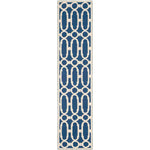 Safavieh Newport 434 Rug, NPT434 - Royal Blue / White