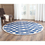 Safavieh Newport 434 Rug, NPT434 - Royal Blue / White