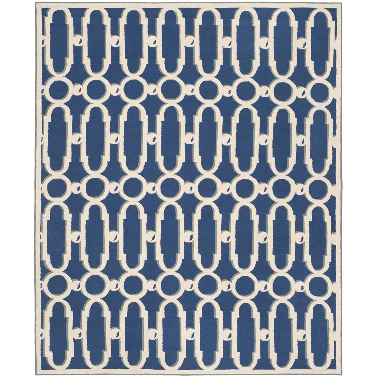 Safavieh Newport 434 Rug, NPT434 - Royal Blue / White