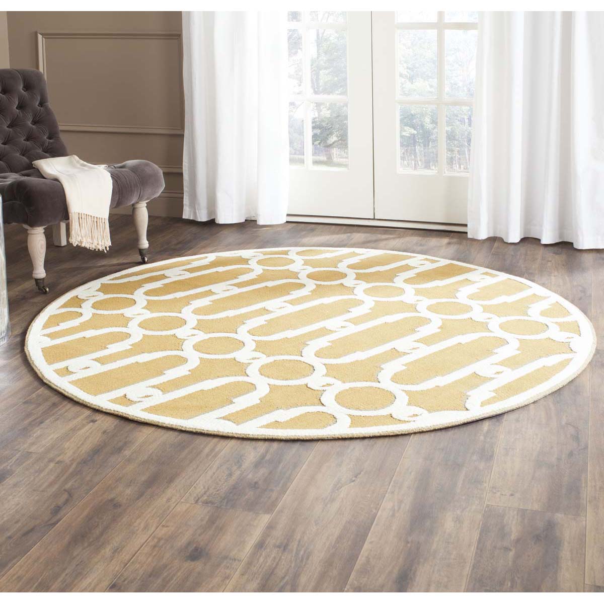 Safavieh Newport 434 Rug, NPT434 - Olive / White