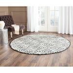 Safavieh Newport 436 Rug, NPT436 - Black / White