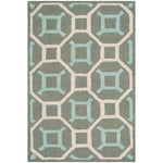 Safavieh Newport 439 Rug, NPT439 - Aquamarine / White