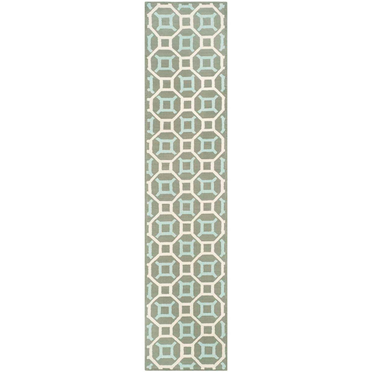 Safavieh Newport 439 Rug, NPT439 - Aquamarine / White